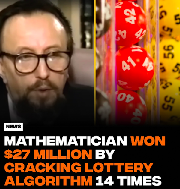 Stefan Mandel: geniet som vann lotteriet 14 gånger med matematik