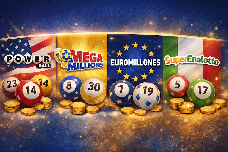 Comment comparer Powerball, Mega Millions, EuroMillions et d&rsquo;autres loteries internationales