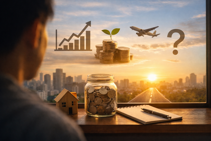 Quand le calme revient, l’argent apparaît dans l’esprit