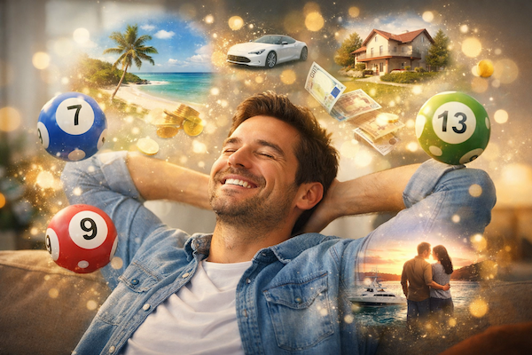 Por que imaginar ganhar na loteria pode melhorar o seu humor